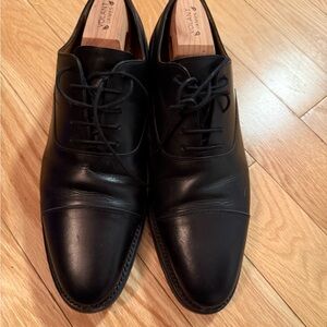 Spier & Mackay Black Cap-Toe Balmoral Oxford – Goodyear Welted – US 10